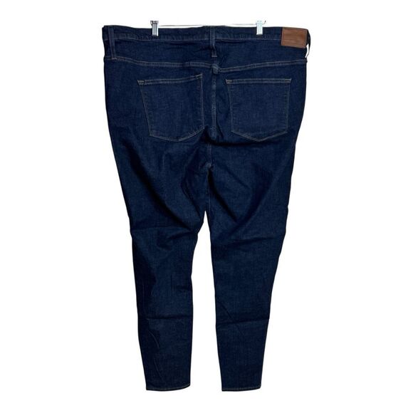 J. Crew Womens 37 9" High Rise Toothpick Jeans Classic Rinse Medium Wash Blue - Picture 2 of 9